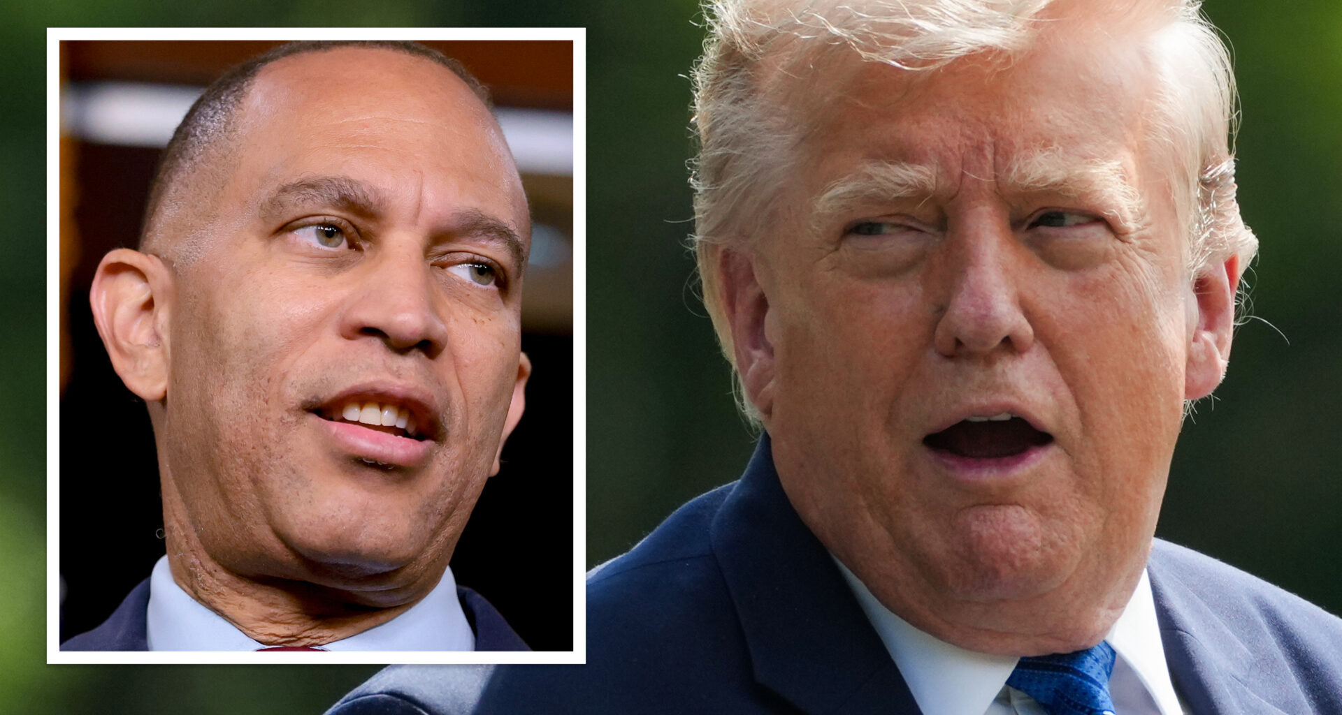 Trump calls Jeffries 'nice guy,' says 'angry' voters may punish GOP