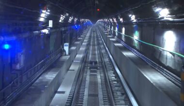 The two tubes were heavily damaged by Hurricane Sandy because silt clogged the drains and flooded the tunnel. (Spectrum News NY1)