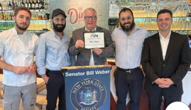 Senator Bill Weber Honors YuroCuts and The Diner With New York State Senate Empire Awards