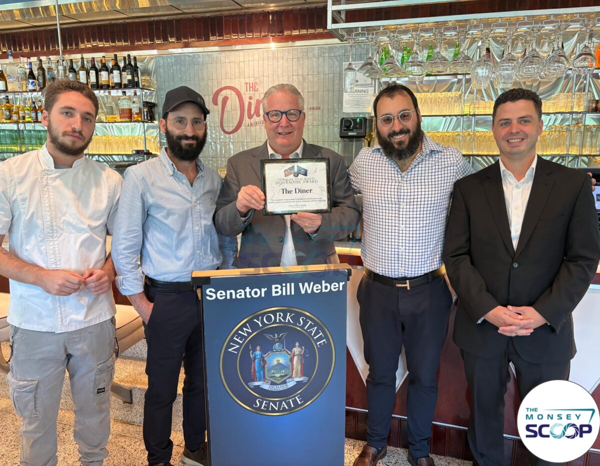 Senator Bill Weber Honors YuroCuts and The Diner With New York State Senate Empire Awards