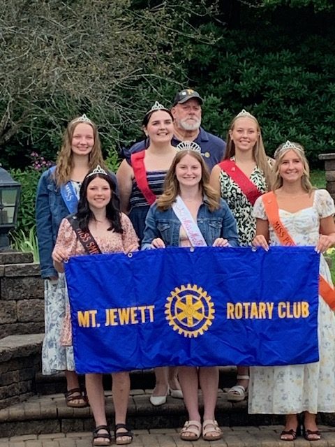 Mount Jewett Rotary hosts fair queen contestants