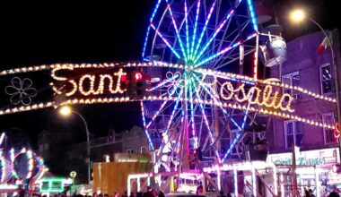 Santa Rosalia Feast returns to Bensonhurst for 52nd year with food, rides and Sicilian tradition • Brooklyn Paper