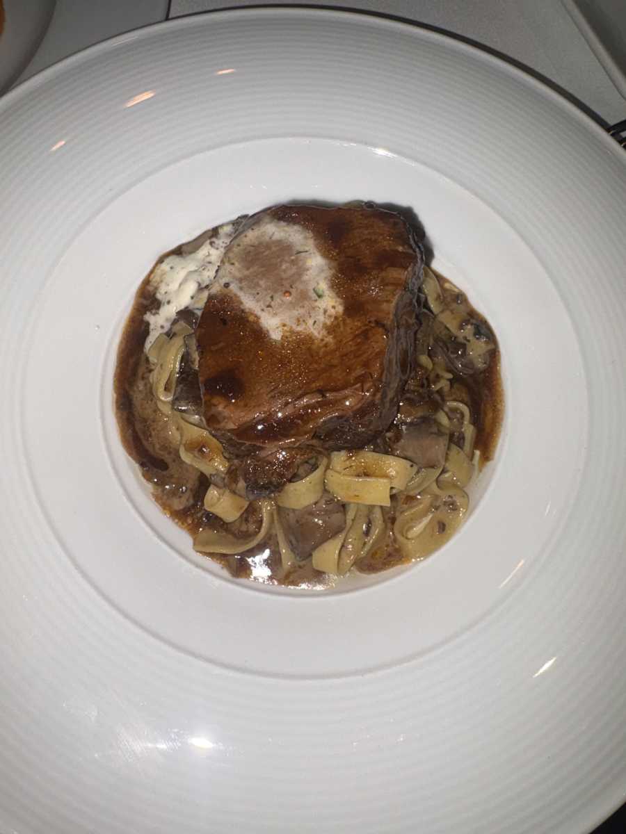 The Russian Tea Room's beef stroganof