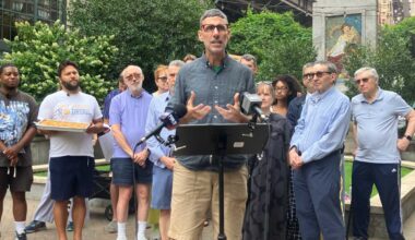 Private event venue illegally co-opting Midtown East public plaza, charging for access and deputizing cops to kick people out: lawsuit