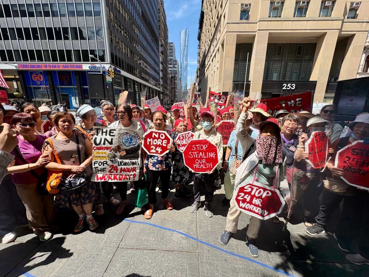 NYC home healthcare workers stop week-long hunger strike over 24-hour workdays, vow to continue fighting