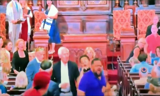 Police have filed hate crime charges against Larry Montes, who allegedly attacked two people at Central Synagogue on Lexington Ave. (Central Synagogue)