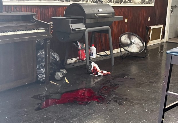 Ahmir Jordan, 17, was fatally shot in the head during a dispute inside Hakim's Restaurant on New Lots Ave. in East New York, Brooklyn on Wednesday, Aug. 19, 2026. (Julian Roberts-Grmela / New York Daily News)