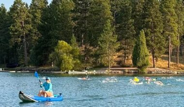 Flathead Lake Monsters host first and successful Queens Bay open swim event