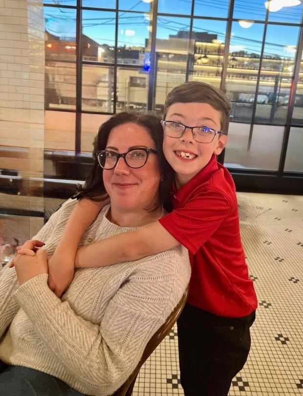 Dana Marie Foley with her son, Lennon. (Courtesy of Family)