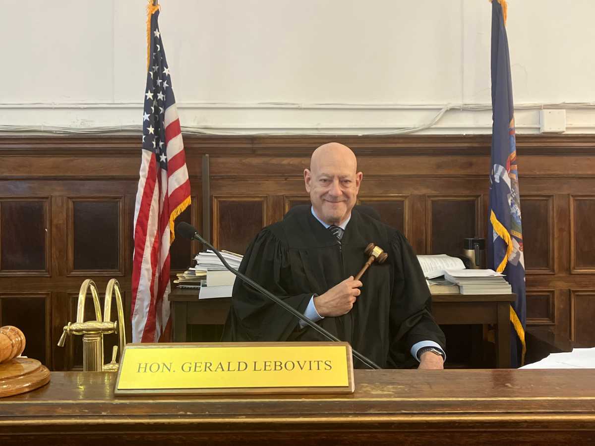 ‘It’s an honor’: New York Supreme Court Justice Gerald Lebovits says he’ll continue to work and teach until his age legally forces him to retire