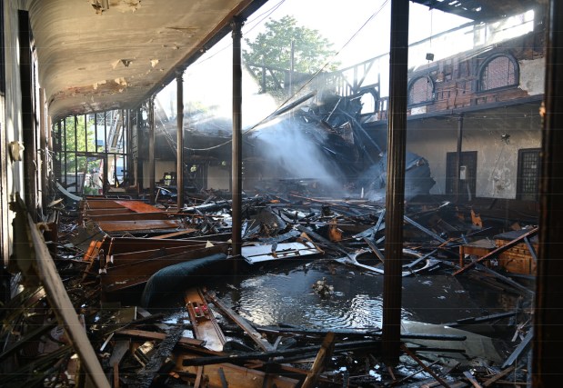 John Jones is accused of starting the massive arson fire that gutted the historic South Bushwick Reformed Church on Bushwick Ave. in Brooklyn on Friday, June 19, 2026. (U.S. DISTRICT COURT, EASTERN DISTRICT OF NEW YORK)