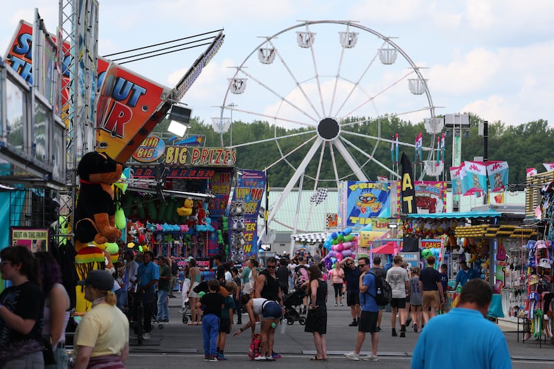 Opening day of the New York State Fair