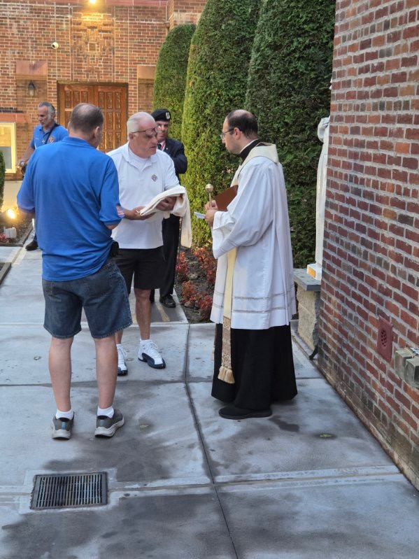 Knights of Columbus Mark Founder’s Birthday With Prayer