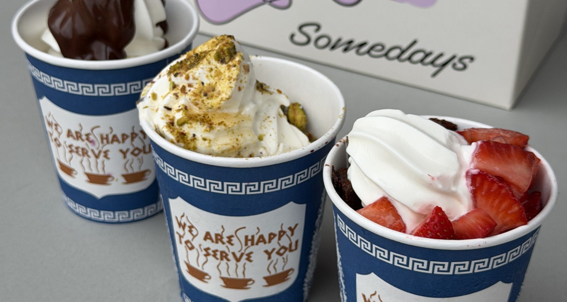 Kostantina Greek Frozen Yogurt Pops Up at Somedays Bakery in Montclair