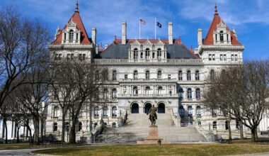 The New York State Capitol in Albany.