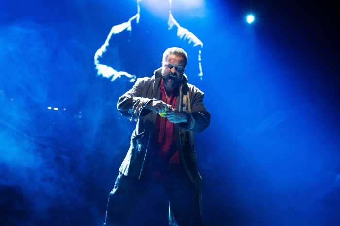 actor performing on stage