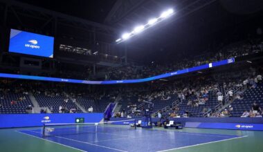 U.S. Open rain and roof failure delays night session match on Louis Armstrong Stadium