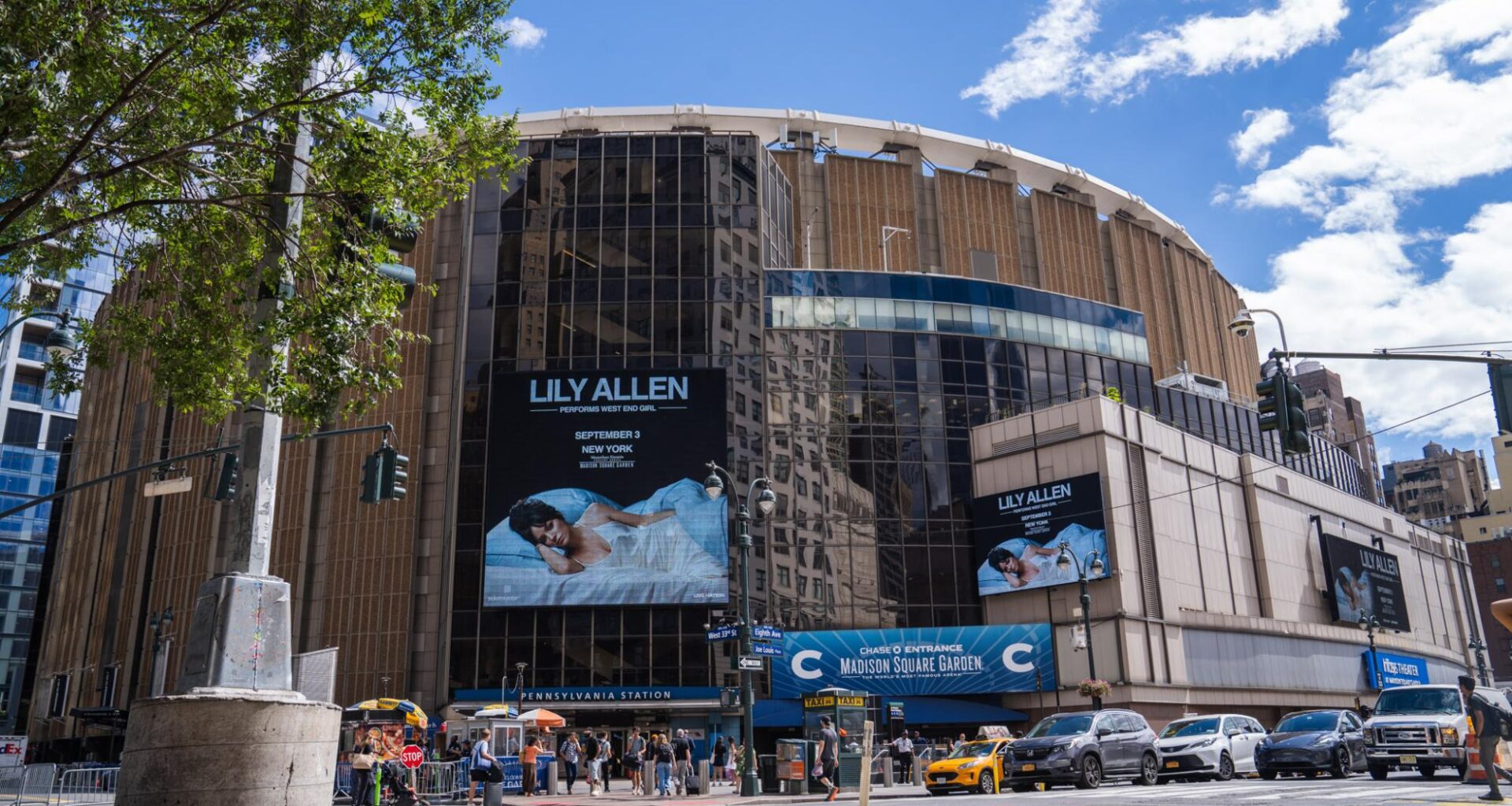Protesters rally outside MSG over facial recognition technology