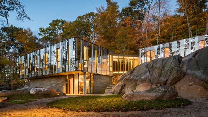 A Mirrored House Hiding in the New York Woods Lists for $15 Million