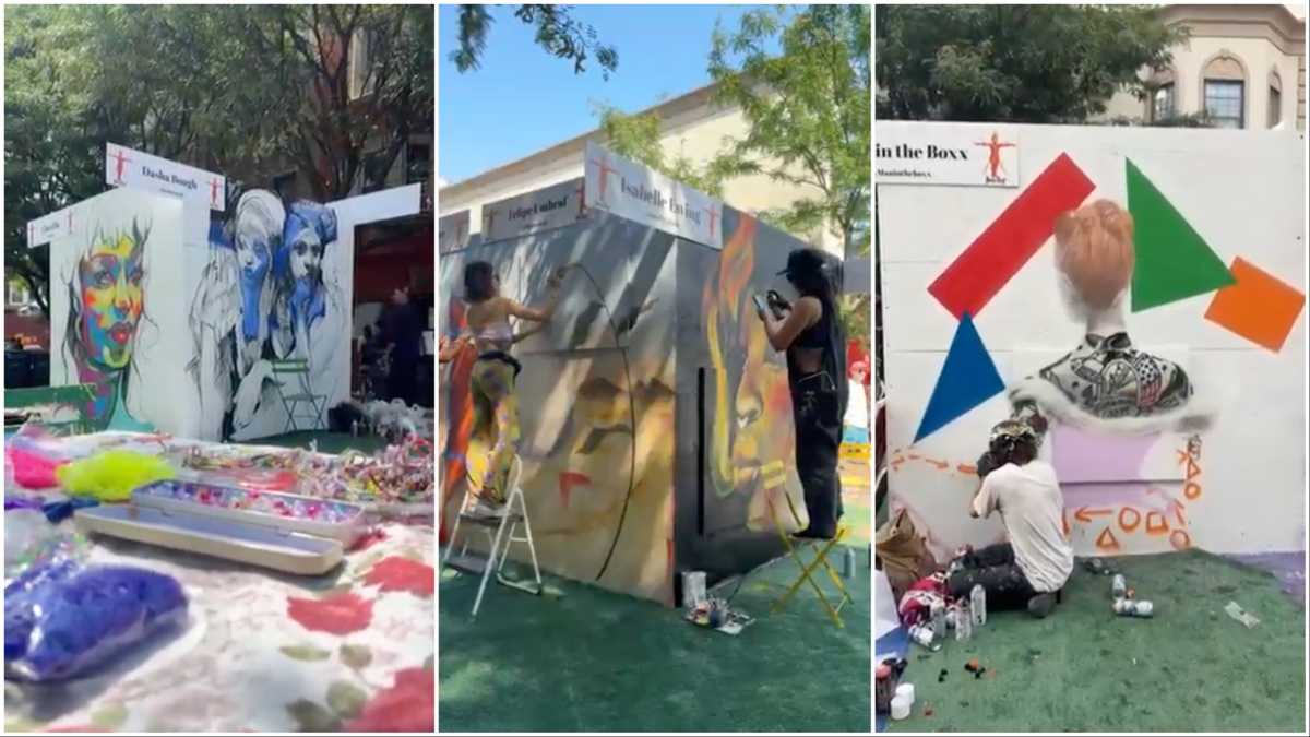 Williamsburg Mural Festival brings live outdoor art gallery to Bedford Slip • Brooklyn Paper