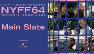 New York Film Festival 2026 Unveils Main Slate