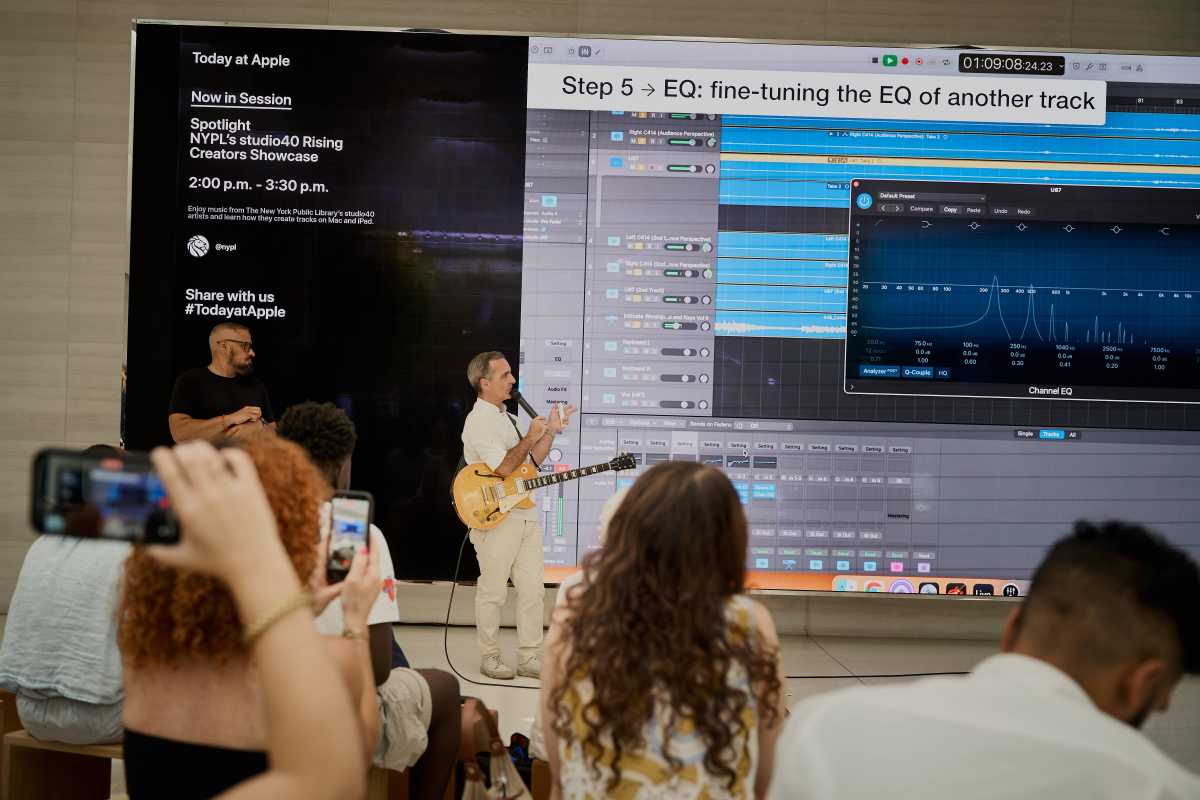 Apple celebrates rising musicians who recorded songs at New York Public Library