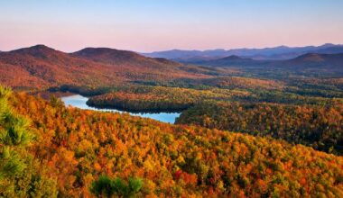 This enormous 6 million-acre New York park is bigger than Yellowstone, Yosemite, Grand Canyon, Glacier and Zion combined—and you can see its fall color by gondola, plane or hot air balloon