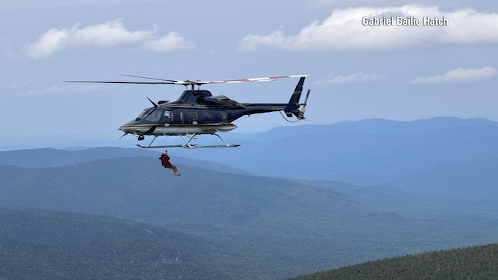 New York State Police helicopter rescue