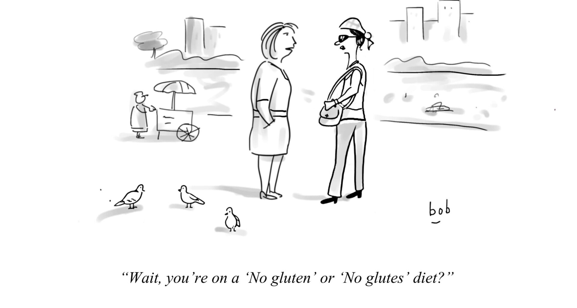 WSR Cartoon: Gloating on the Upper West Side