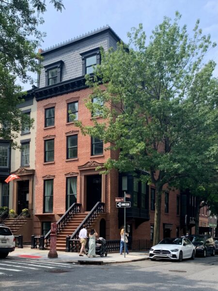 The Brooklyn Heights Association will be holding its 2026 Brooklyn Heights Designer Showhouse at the restored 1852 mansion, One Monroe Place. Photo: Mary Frost/Brooklyn Eagle