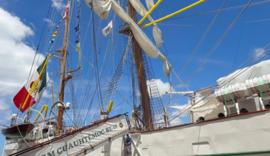 Mexican Navy training ship in Honolulu on first voyage since 2025 Brooklyn Bridge accident