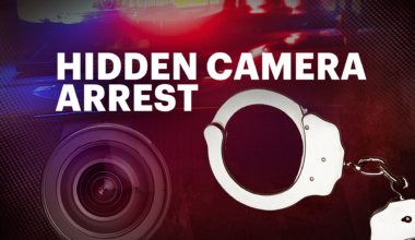 Hidden camera arrest