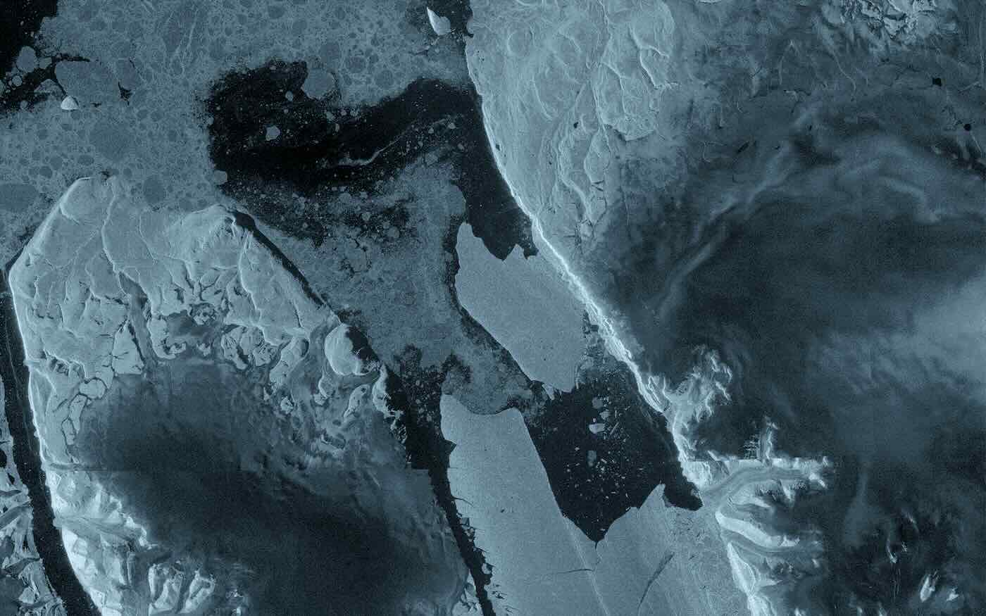 Petermann Glacier ice island