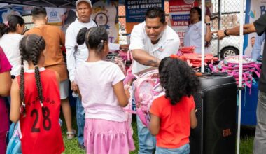 More than 500 Queens children join back-to-school giveback and family day