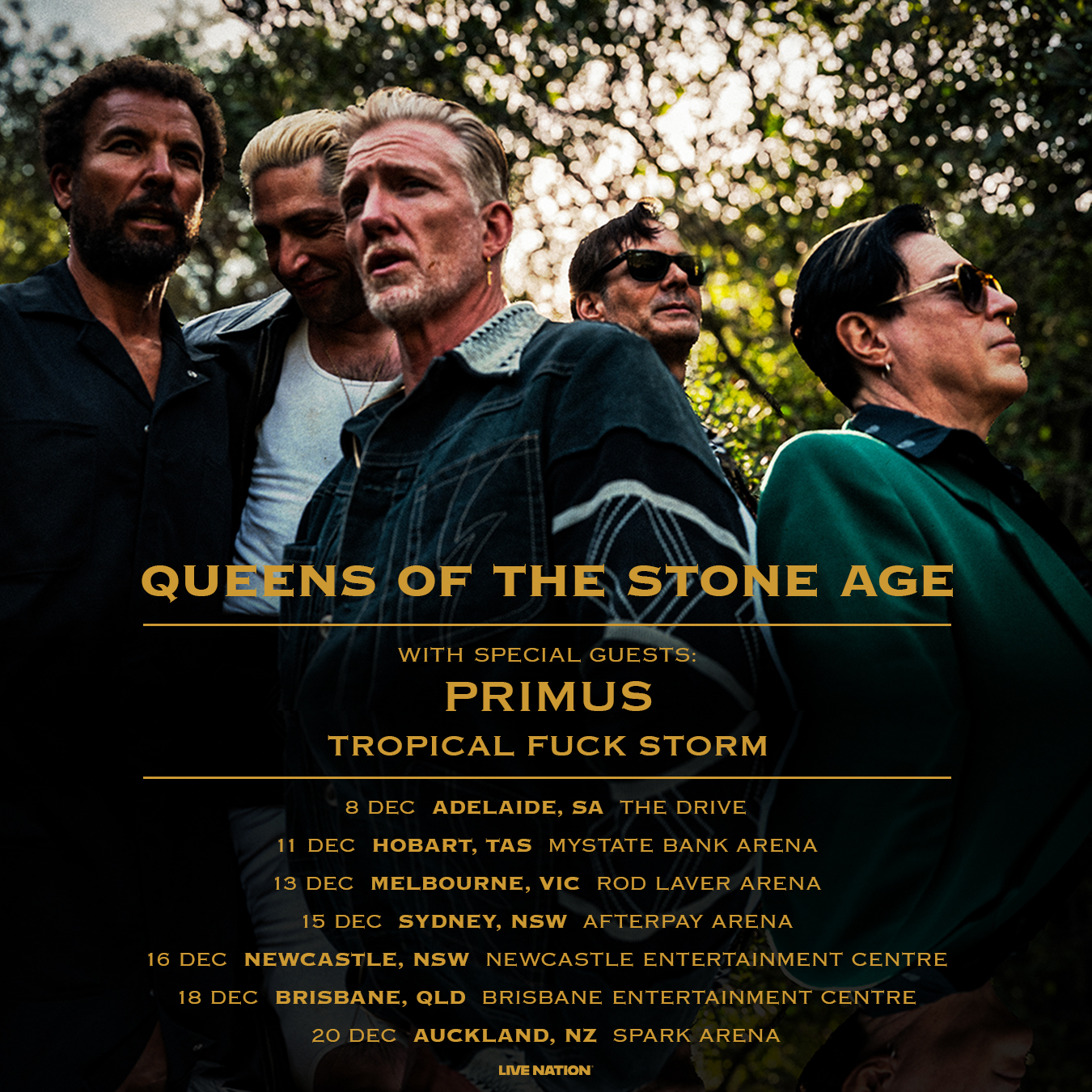 Queens of the Stone Age Australia Tour 2026