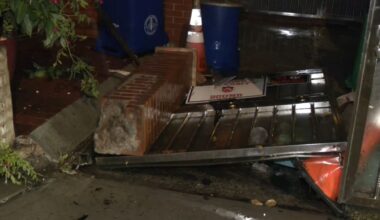 The heavy rainfall led to flash flooding and property damage in Hollis, Queens. (Spectrum News NY1)