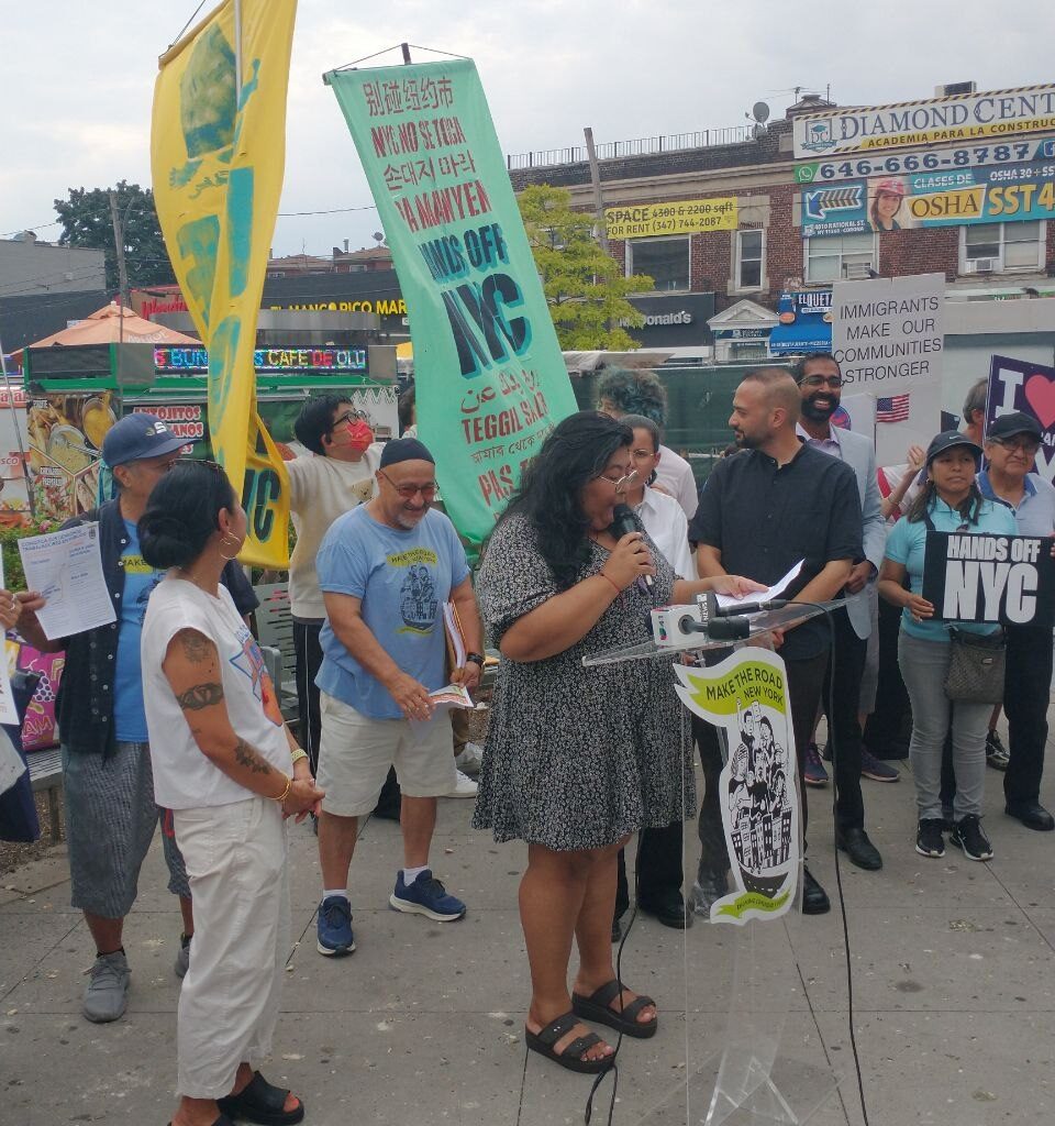 Corona, Queens says No! to ICE round-ups