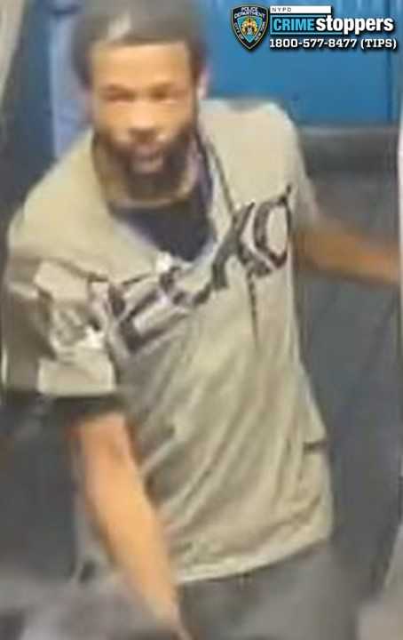 Police are on the hunt for a man who stabbed a subway rider in the head with a pen inside the Times Square subway station earlier this month.
