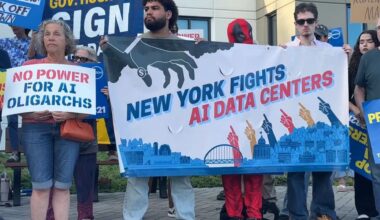 Data center protests