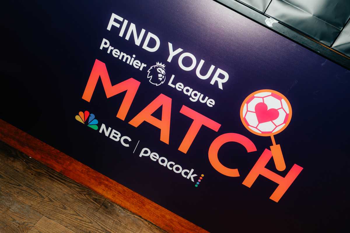 NBC Sports hosts a Premier League Find Your Match event in NYC