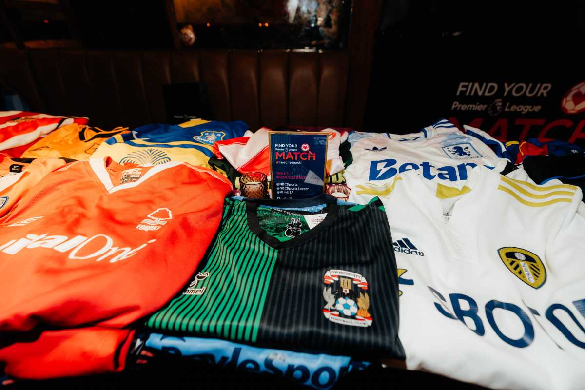 NBC Sports hosted a Premier League Find Your Match event in NYC.