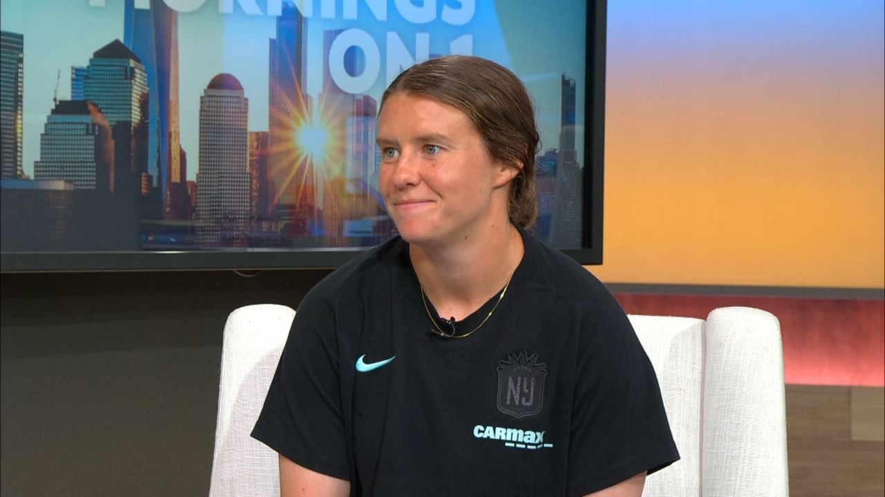 Gotham FC’s Savannah McCaskill talks soccer in NYC