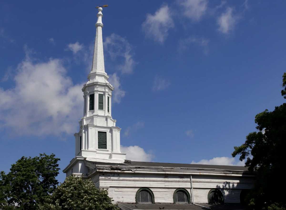 The South Bushwick Reformed Church in 2022. 