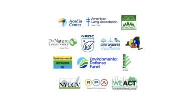 ENVIRONMENTAL, COMMUNITY, AND PUBLIC HEALTH ADVOCATES APPLAUD NEW YORK STATE’S MOVE TO STRENGTHEN REGIONAL GREENHOUSE GAS INITIATIVE