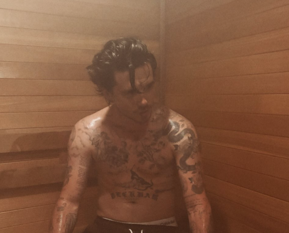 Brooklyn Beckham revealed he has covered up a tattoo that once said 'mama's boy", in tribute to mum Victoria