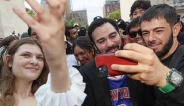 Mamdani look-alike contest winner Amadeo Fusca steals the show – NBC New York