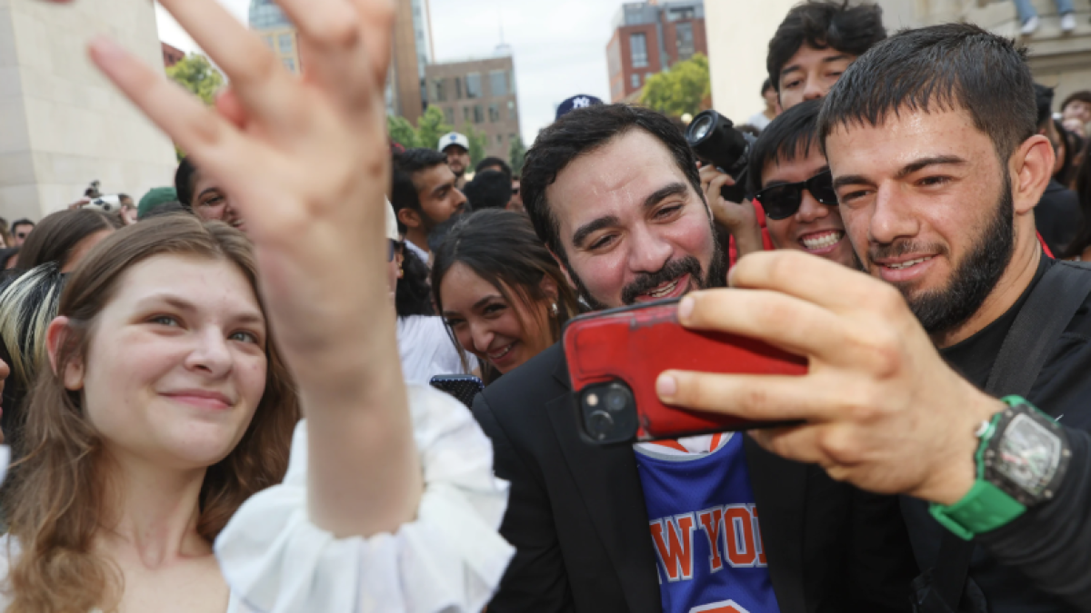 Mamdani look-alike contest winner Amadeo Fusca steals the show – NBC New York