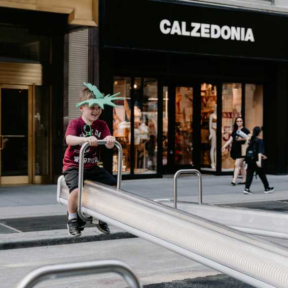 Free Giant Musical Seesaws Take Over Herald Square 