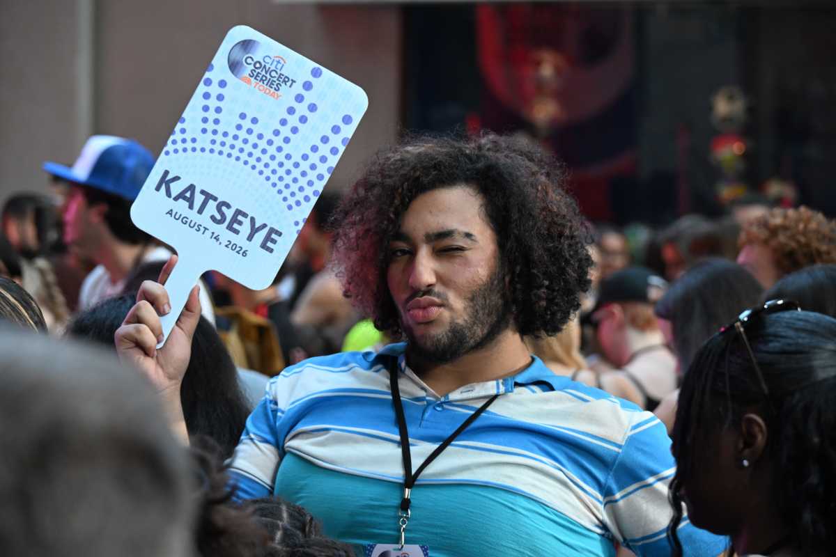 Shahab Aldeeb arrived at 3pm the day prior to see KATSEYE