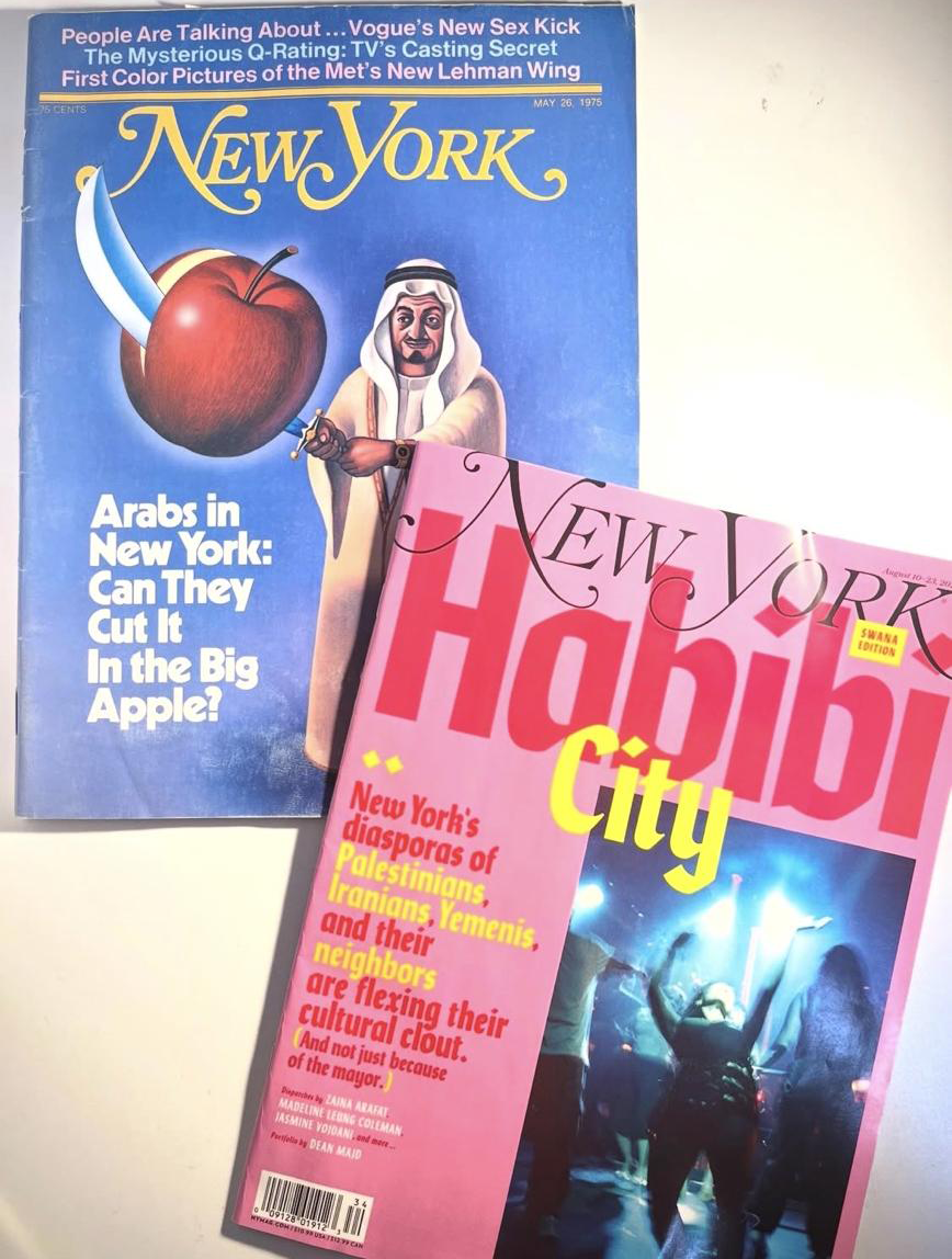 The magazine, then and now ארה"ב ניו יורק מגזין כתבה חביבי סיטי ממדאניסטן השתלטות התרבות ה מוסלמית ערבית